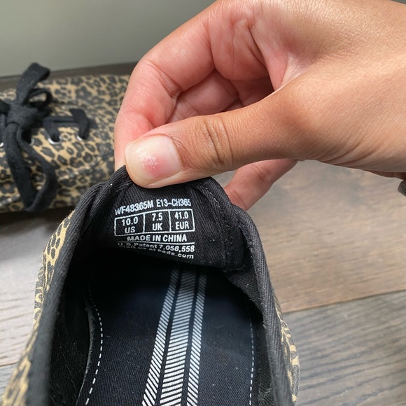 Floral cheetah print keds size 10 - Picture 5 of 6